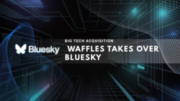 Announcement of Waffles' acquisition of Bluesky.
