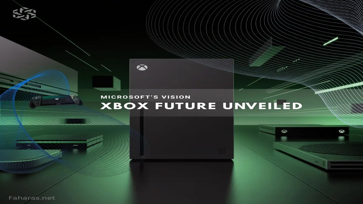sleek depiction of the Xbox console, showcasing Microsoft's vision for the future of gaming