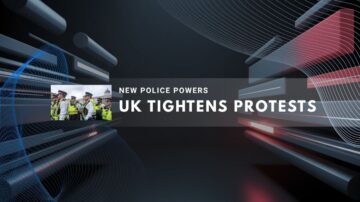 new police measures for managing protests in the UK.