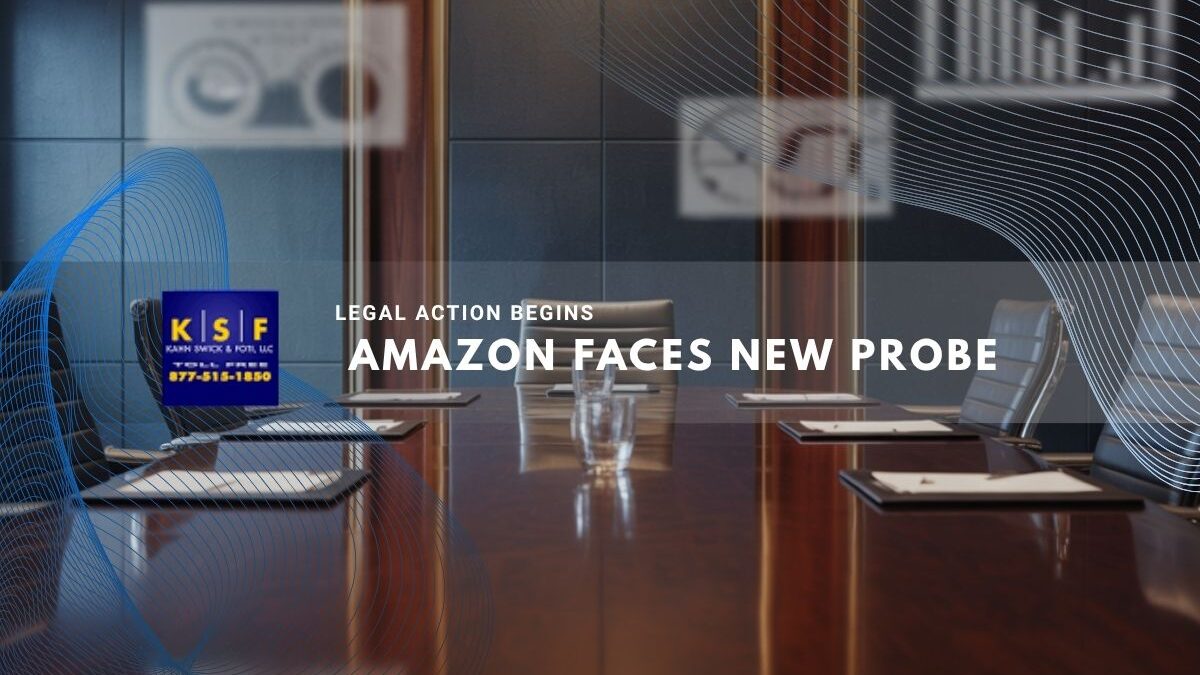 Corporate boardroom scene with charts, illustrating Amazon