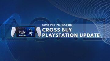 PS5 controllers and phone display Sony's new Cross-Buy feature update.