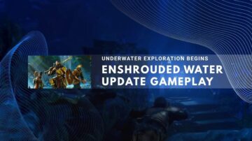 Enshrouded water update gameplay with underwater exploration and characters