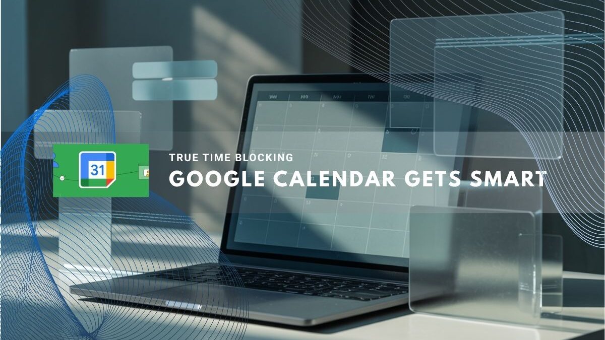 Laptop displaying a digital calendar interface.