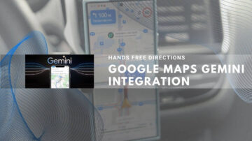 Google Maps integrates with Gemini for hands-free directions in car display.