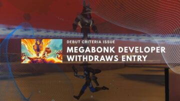 Game screenshot showing Juge Anubis boss battle with developer notice.