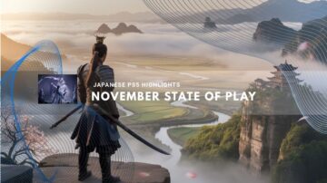 gazes over misty cliffs and winding rivers at sunrise