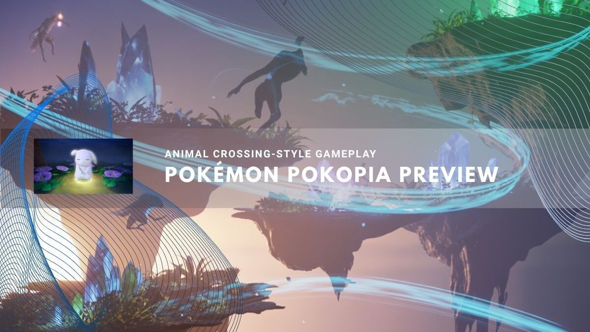 Floating islands illuminated by glowing crystals with creatures gliding between them