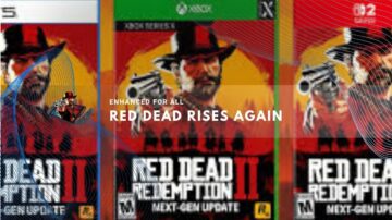 Red Dead Redemption II game covers for PlayStation, Xbox, and PC editions