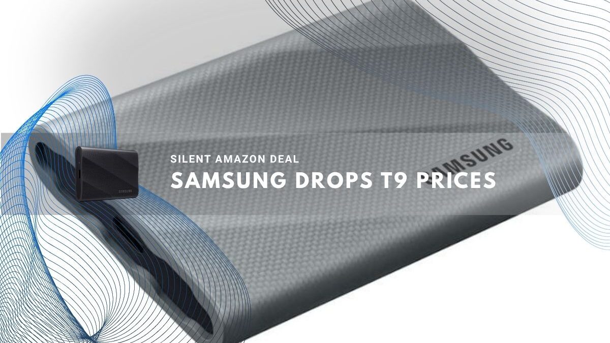 Samsung T9 SSD with special Amazon price drop